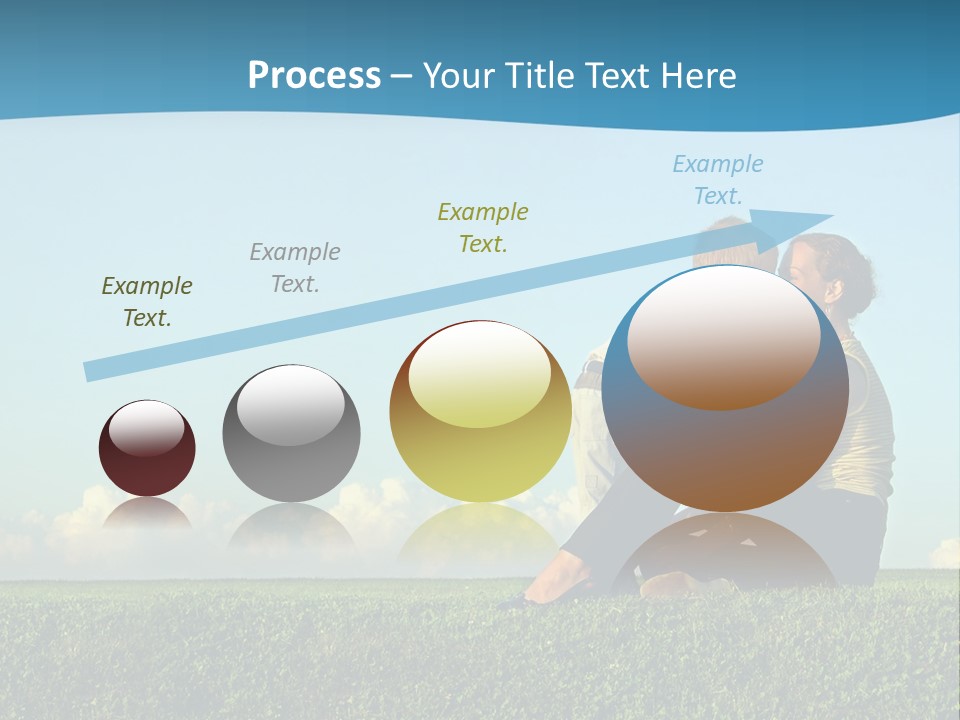 Mother With Son On Sundown Kiss By Nose PowerPoint Template