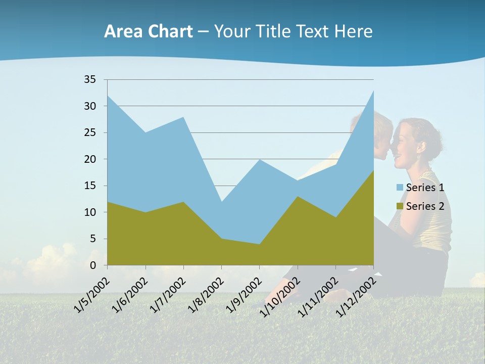 Mother With Son On Sundown Kiss By Nose PowerPoint Template