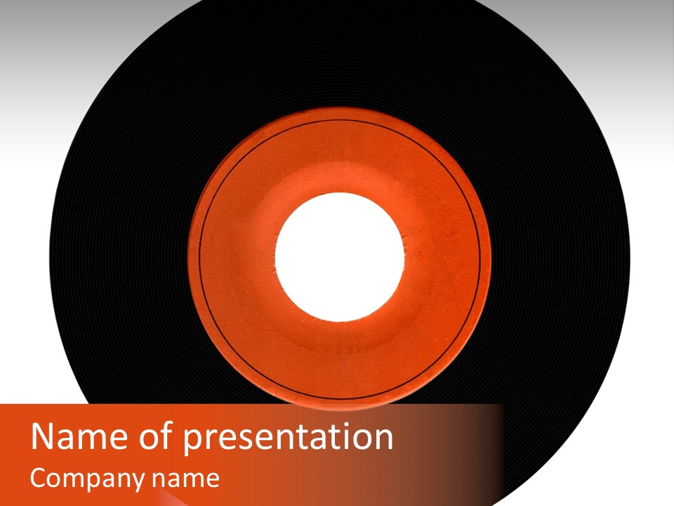 Vinyl (Music 06) PowerPoint Template