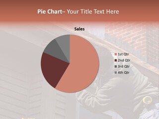 Man Working On Home Ready To Hammer A Nail PowerPoint Template