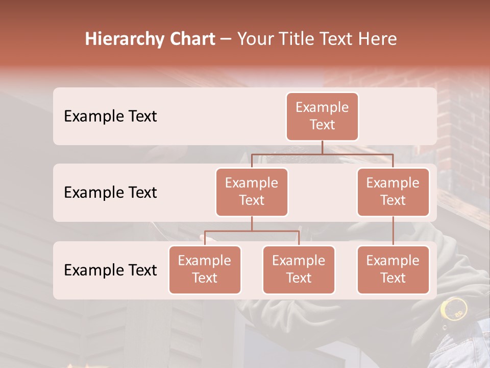 Man Working On Home Ready To Hammer A Nail PowerPoint Template