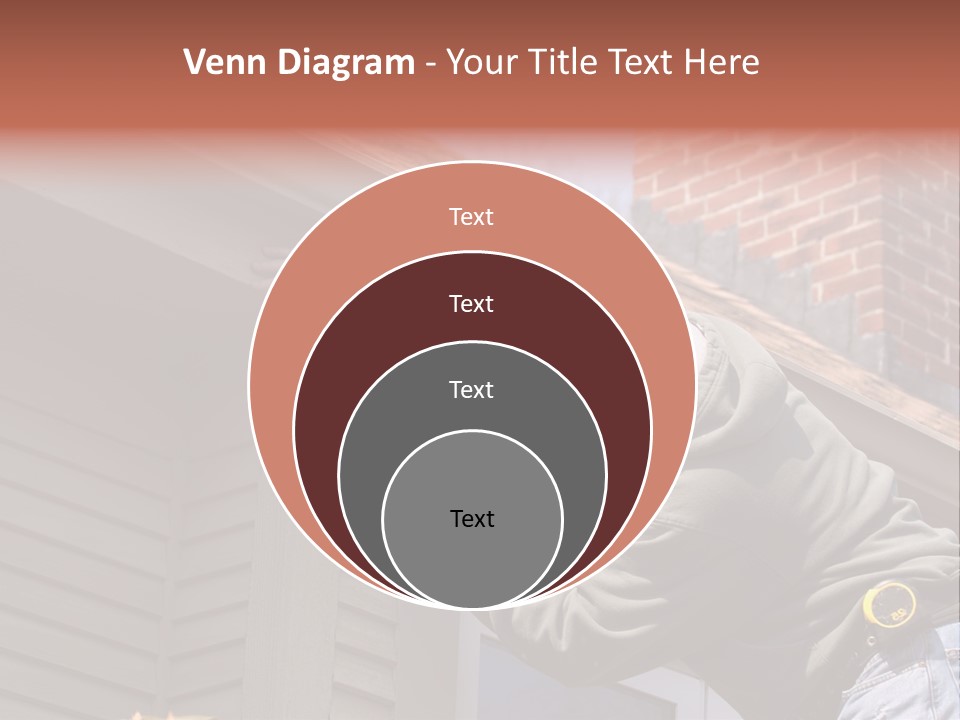 Man Working On Home Ready To Hammer A Nail PowerPoint Template