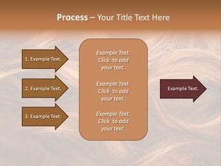 Blonde Hair Background Texture. PowerPoint Template