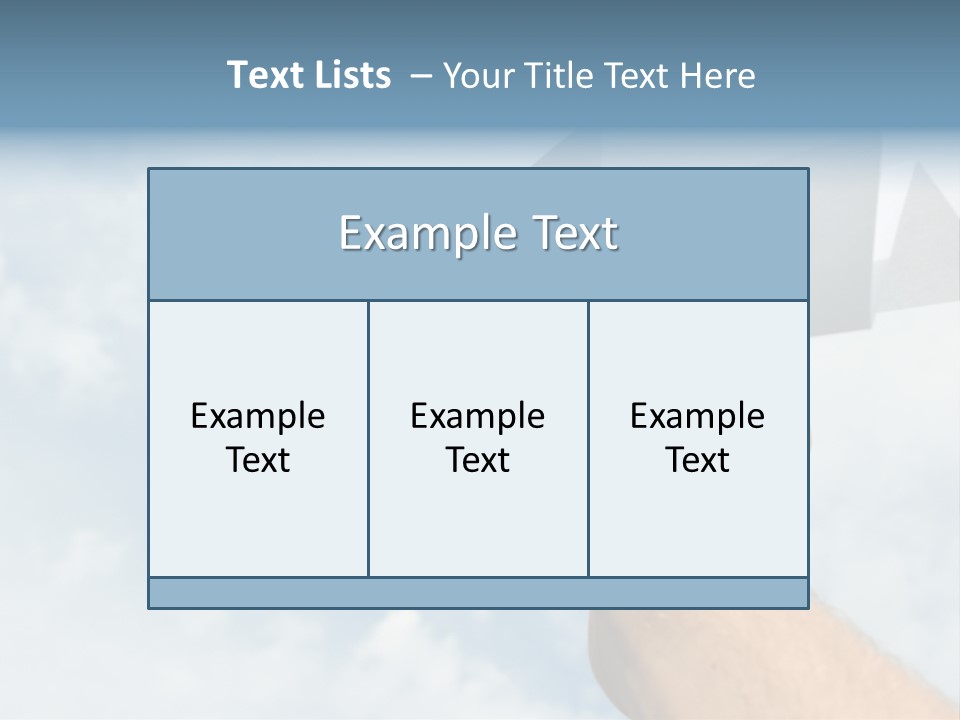 Paper Plane In Human Hand PowerPoint Template