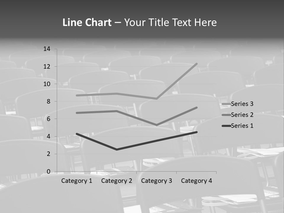 Chairs In A Conference PowerPoint Template
