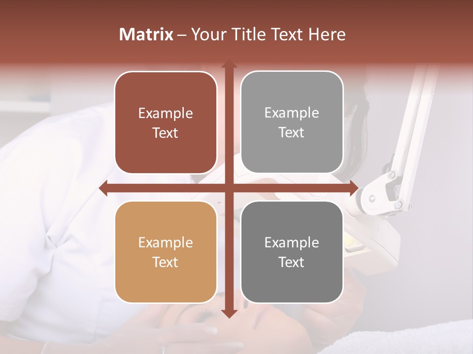 Skin Treatment In A Beauty Salon PowerPoint Template