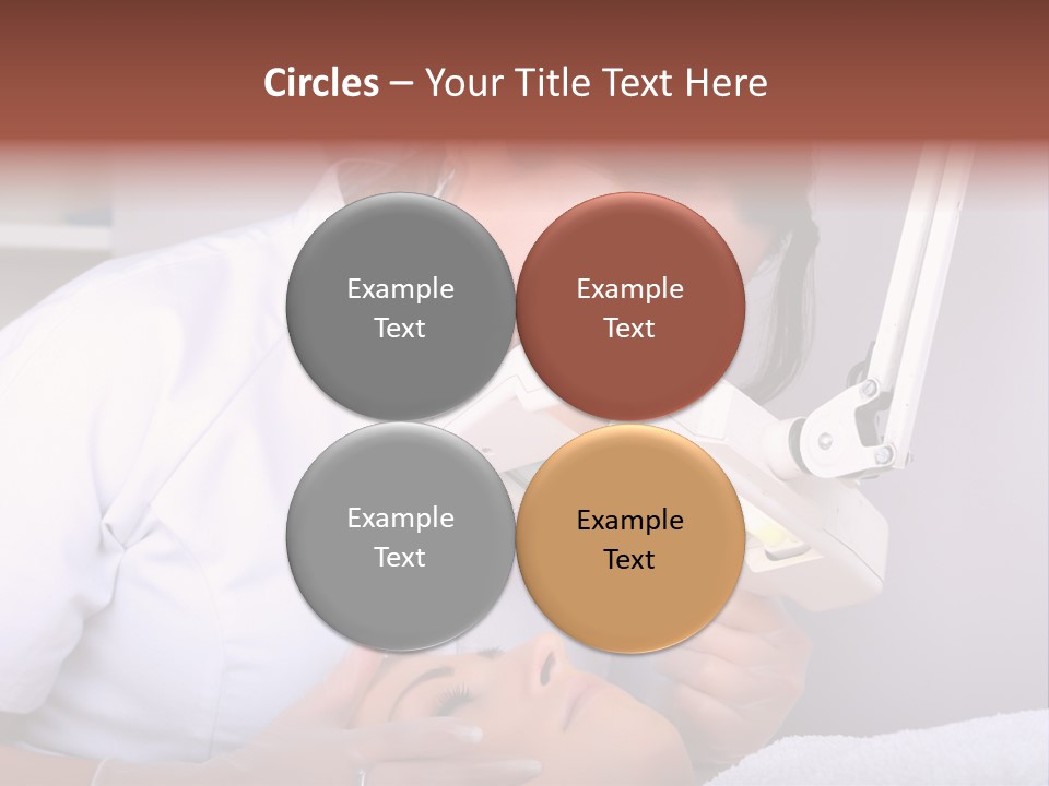 Skin Treatment In A Beauty Salon PowerPoint Template