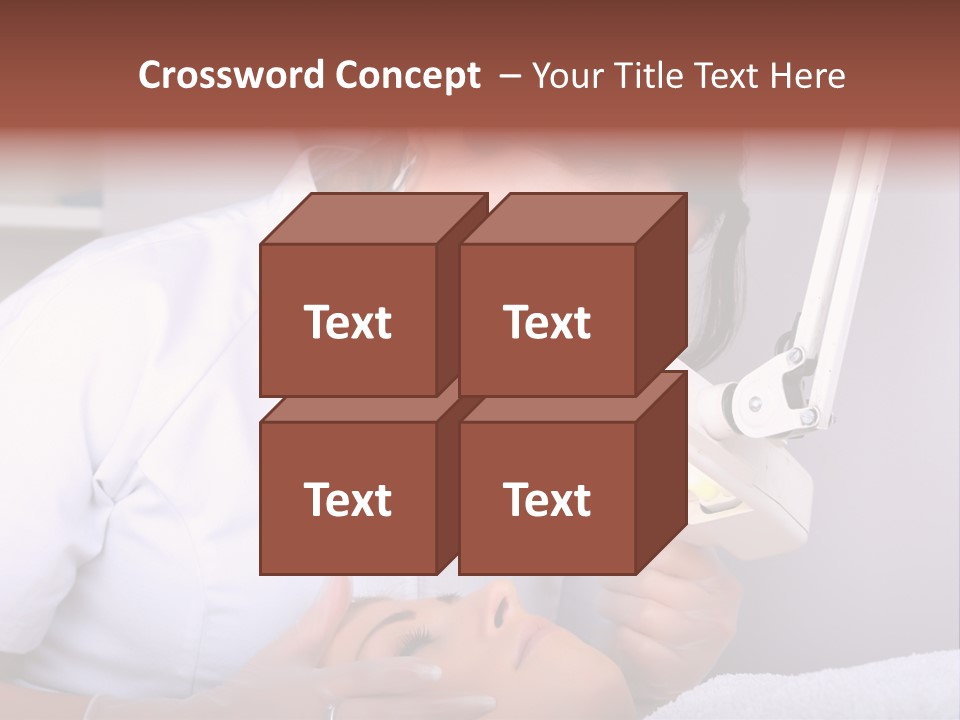 Skin Treatment In A Beauty Salon PowerPoint Template