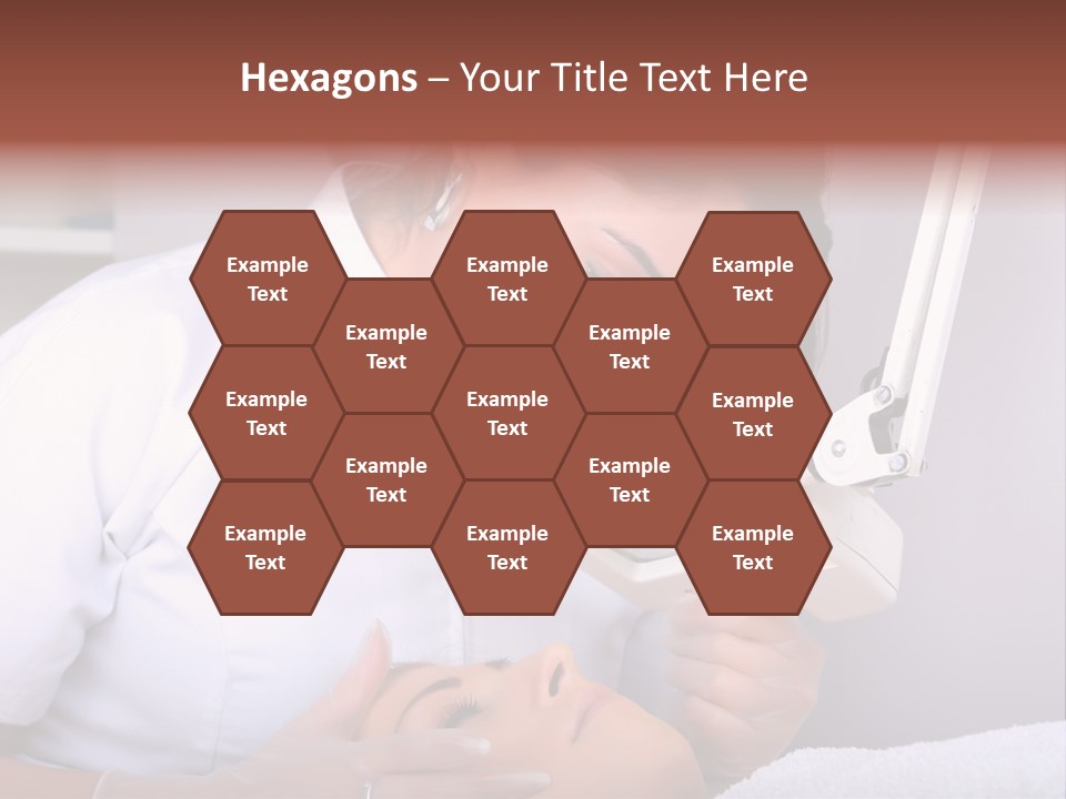 Skin Treatment In A Beauty Salon PowerPoint Template