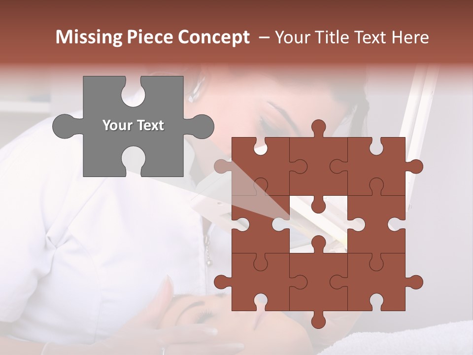 Skin Treatment In A Beauty Salon PowerPoint Template