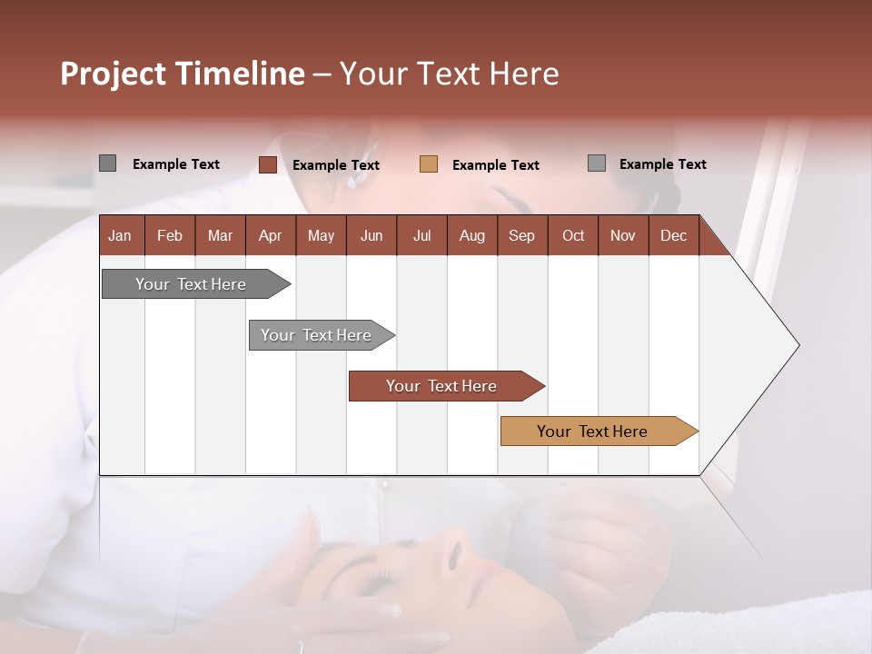 Skin Treatment In A Beauty Salon PowerPoint Template