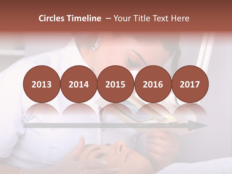 Skin Treatment In A Beauty Salon PowerPoint Template