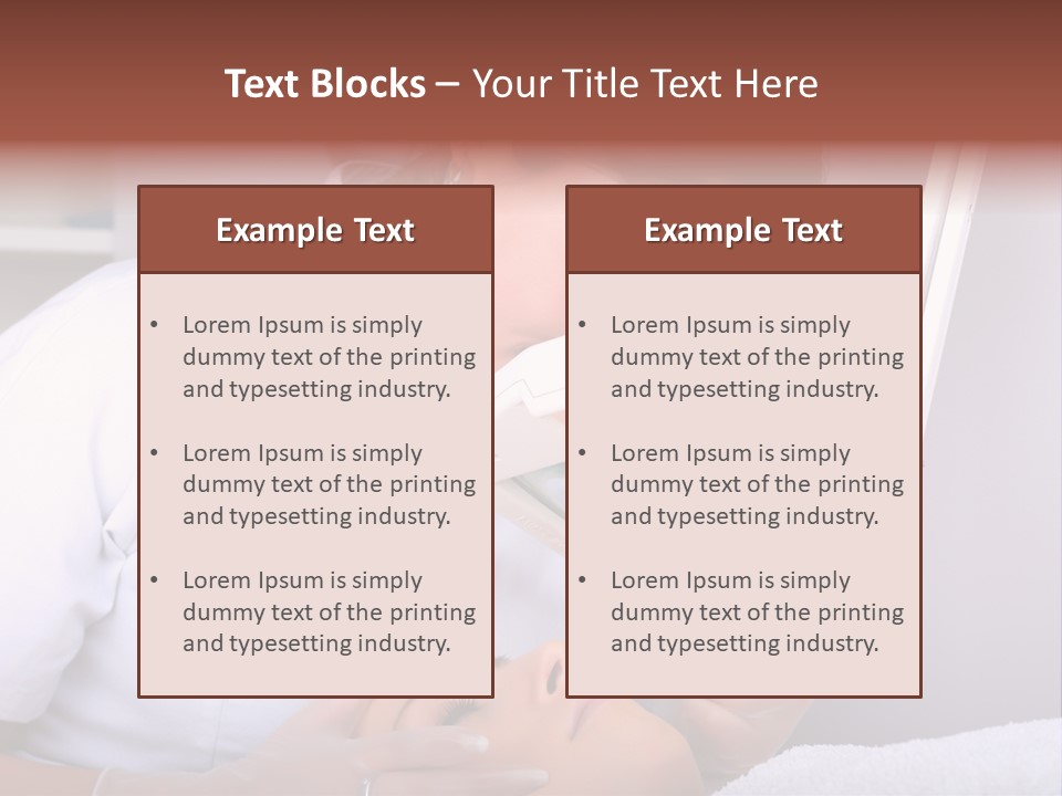 Skin Treatment In A Beauty Salon PowerPoint Template