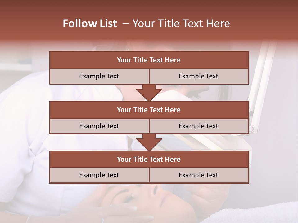 Skin Treatment In A Beauty Salon PowerPoint Template