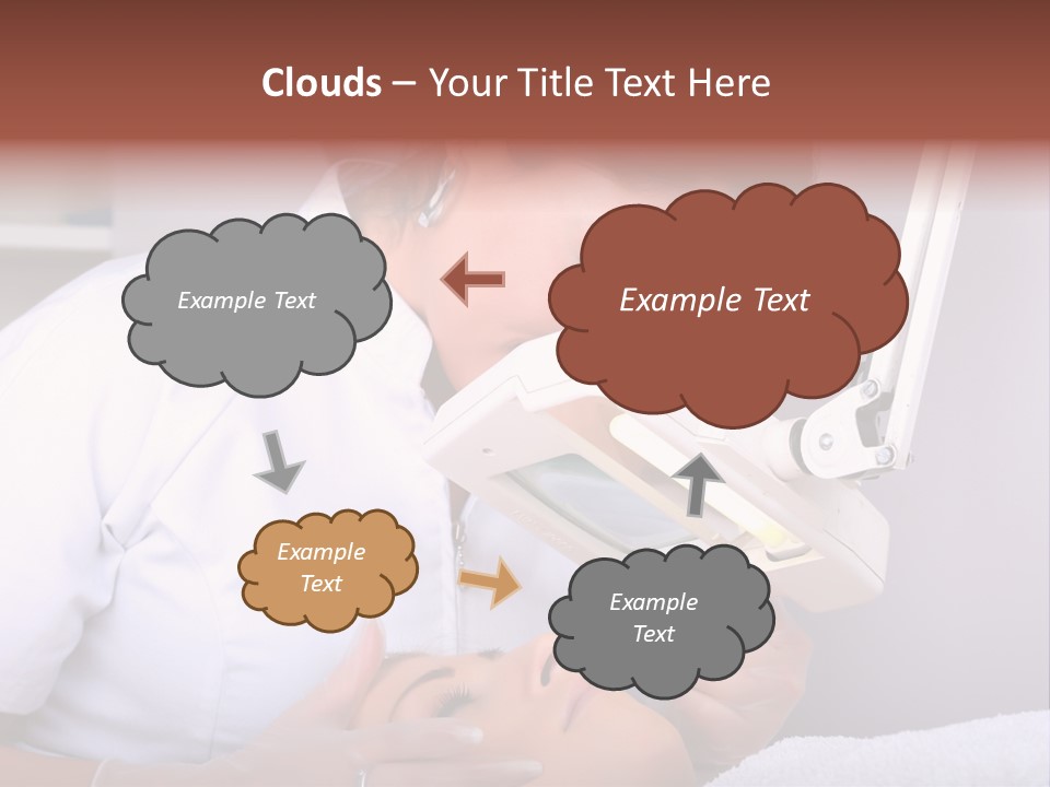 Skin Treatment In A Beauty Salon PowerPoint Template