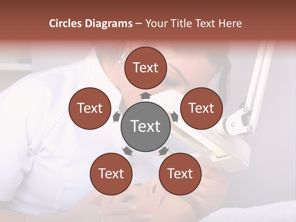 Skin Treatment In A Beauty Salon PowerPoint Template