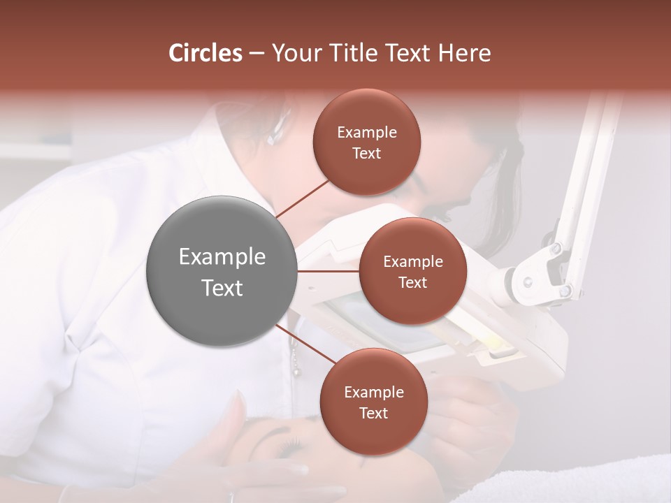 Skin Treatment In A Beauty Salon PowerPoint Template