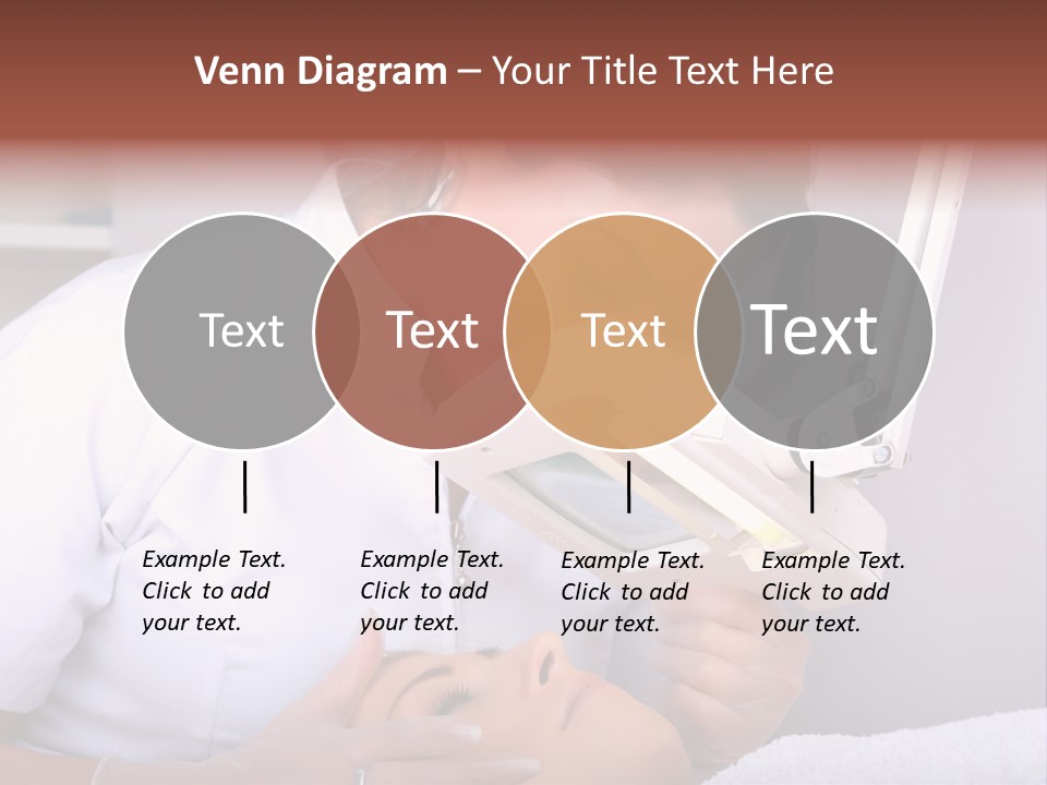 Skin Treatment In A Beauty Salon PowerPoint Template