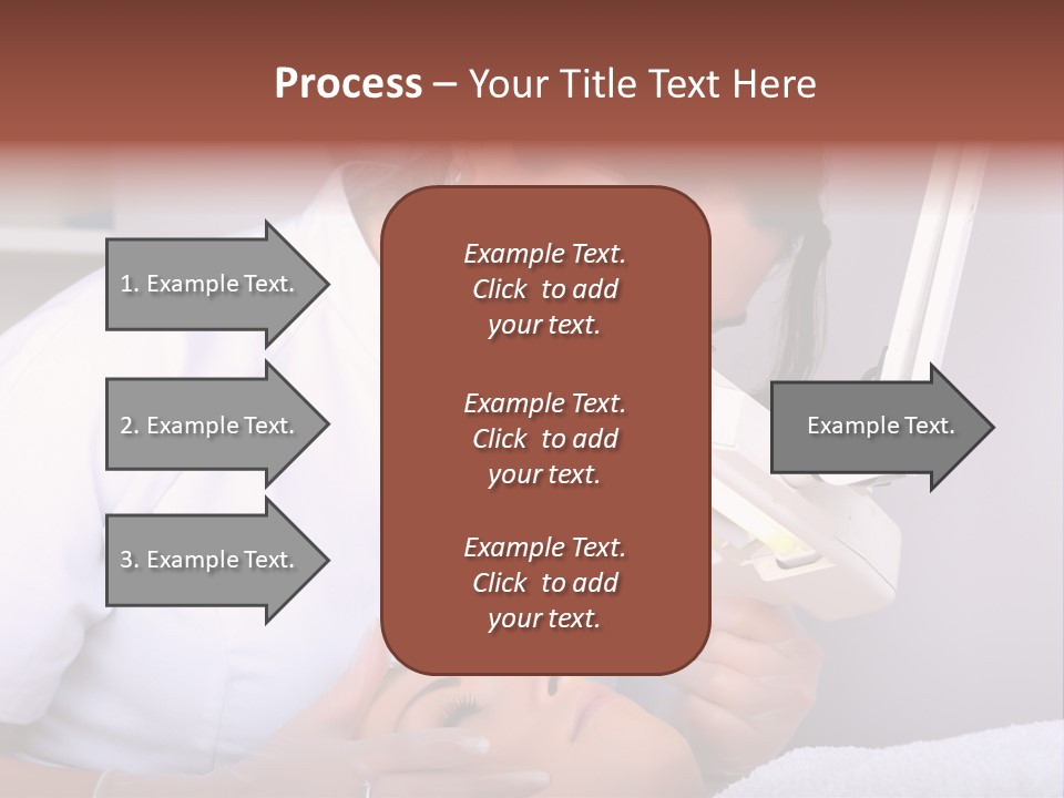 Skin Treatment In A Beauty Salon PowerPoint Template
