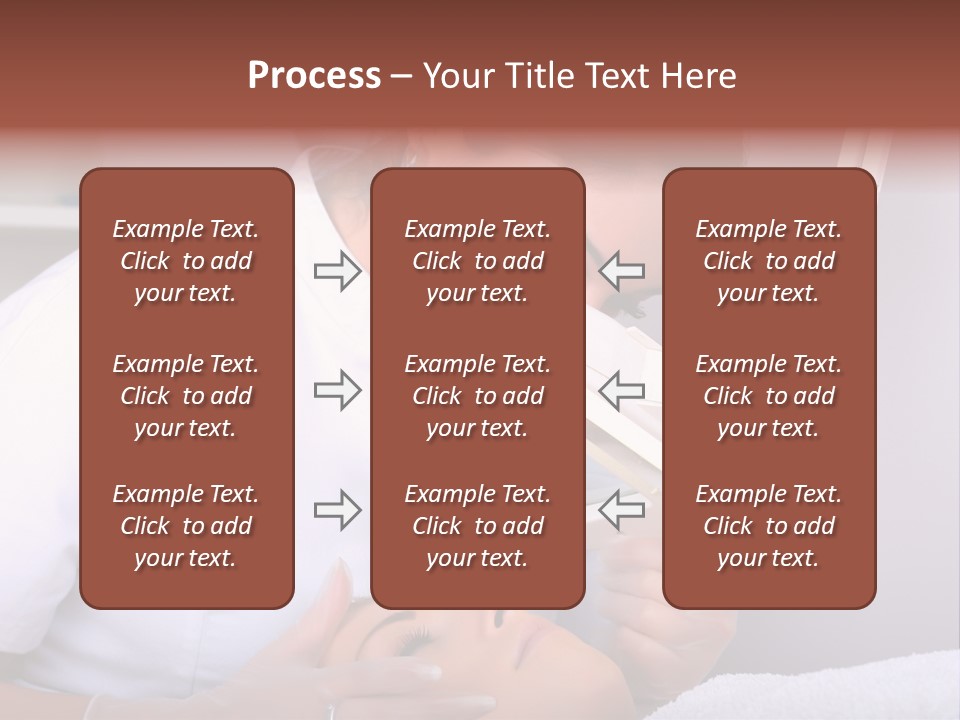 Skin Treatment In A Beauty Salon PowerPoint Template