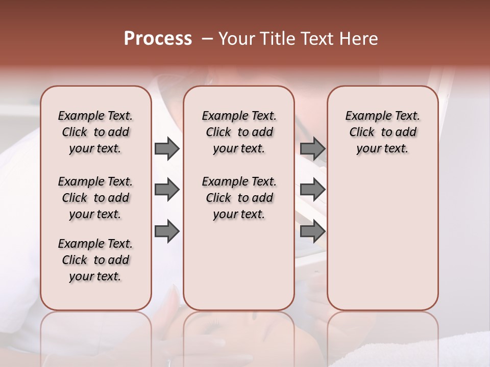 Skin Treatment In A Beauty Salon PowerPoint Template