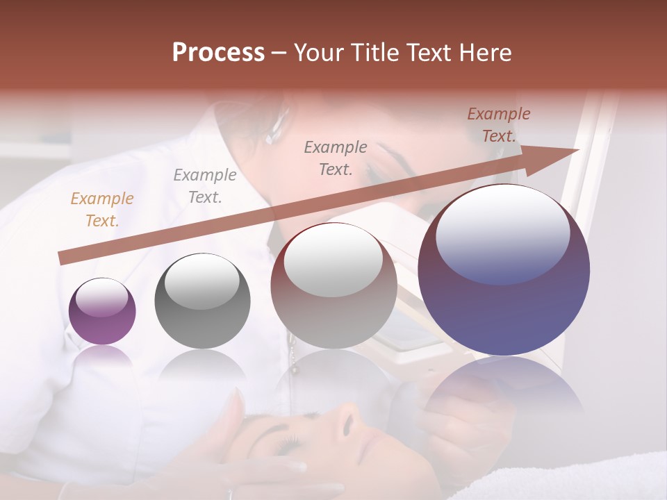Skin Treatment In A Beauty Salon PowerPoint Template