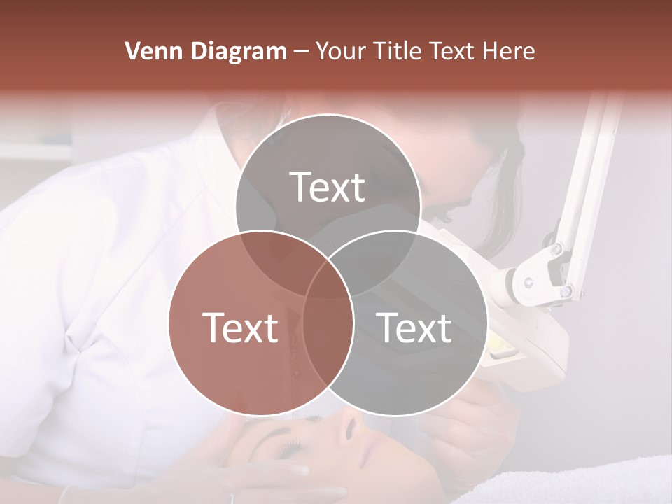 Skin Treatment In A Beauty Salon PowerPoint Template