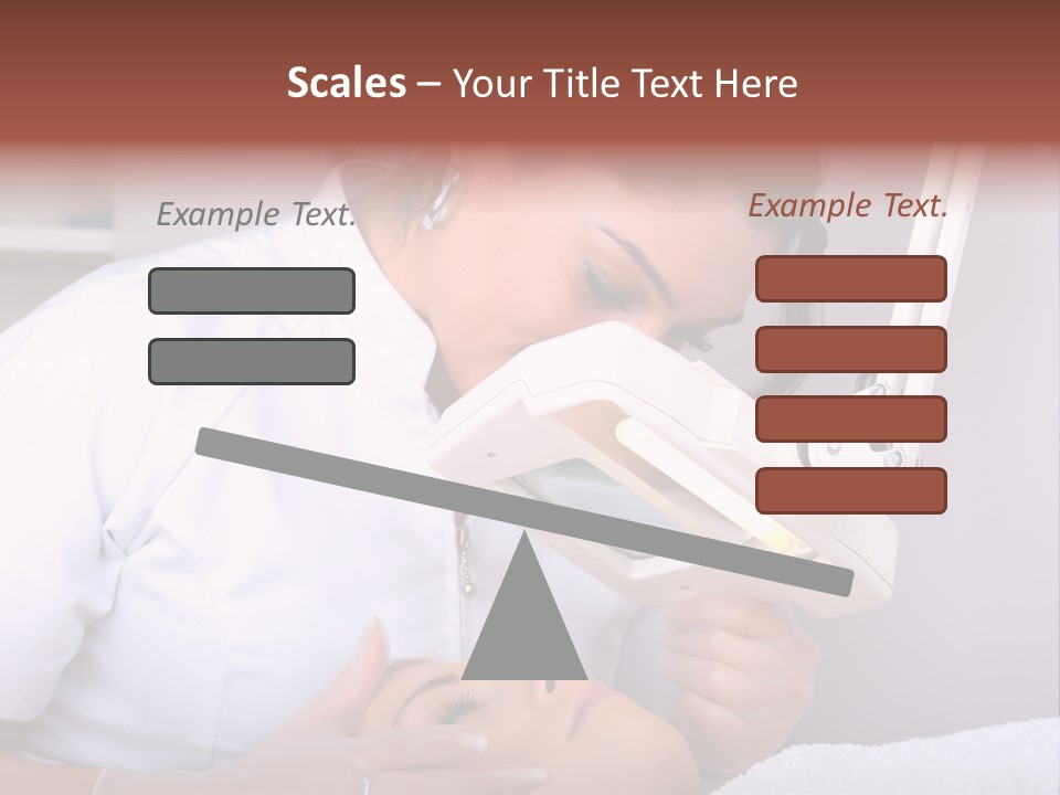 Skin Treatment In A Beauty Salon PowerPoint Template