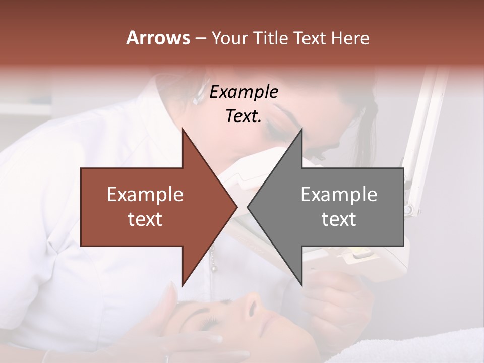 Skin Treatment In A Beauty Salon PowerPoint Template