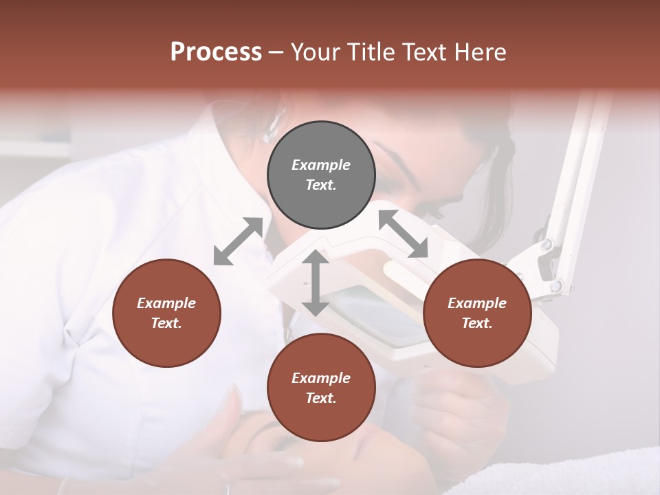 Skin Treatment In A Beauty Salon PowerPoint Template