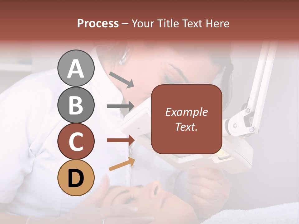 Skin Treatment In A Beauty Salon PowerPoint Template