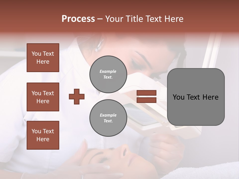 Skin Treatment In A Beauty Salon PowerPoint Template