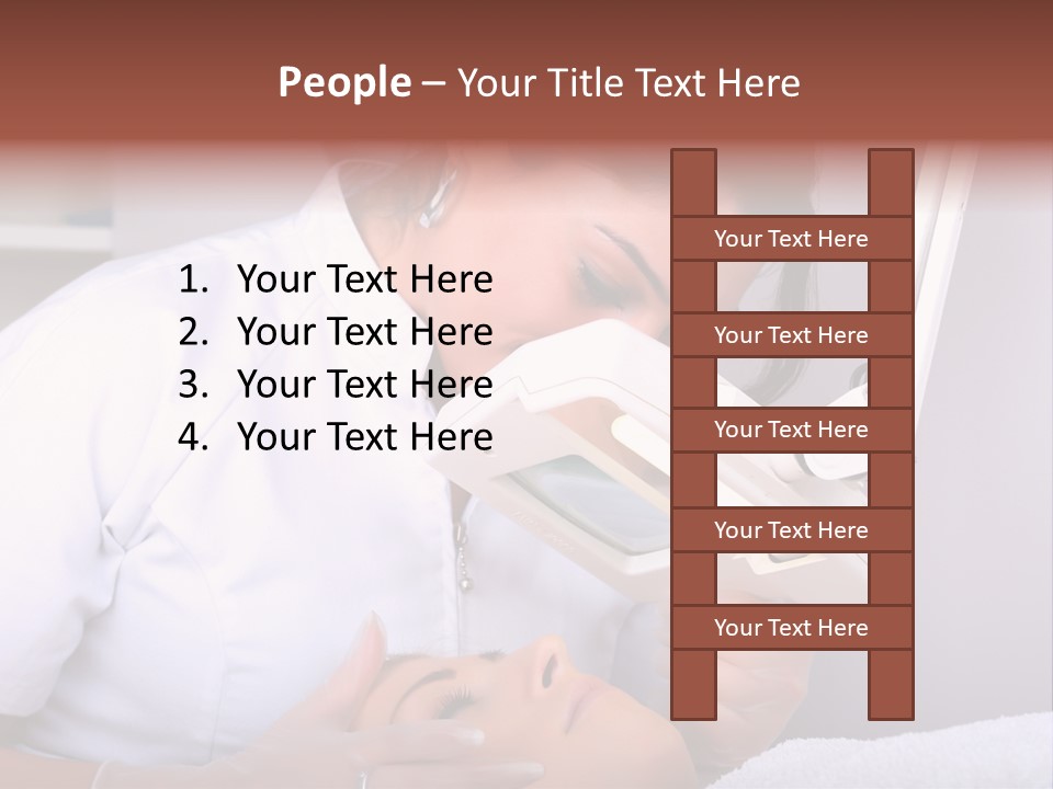 Skin Treatment In A Beauty Salon PowerPoint Template