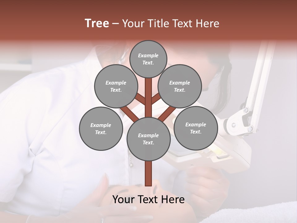 Skin Treatment In A Beauty Salon PowerPoint Template