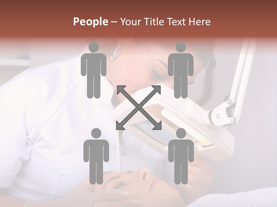 Skin Treatment In A Beauty Salon PowerPoint Template