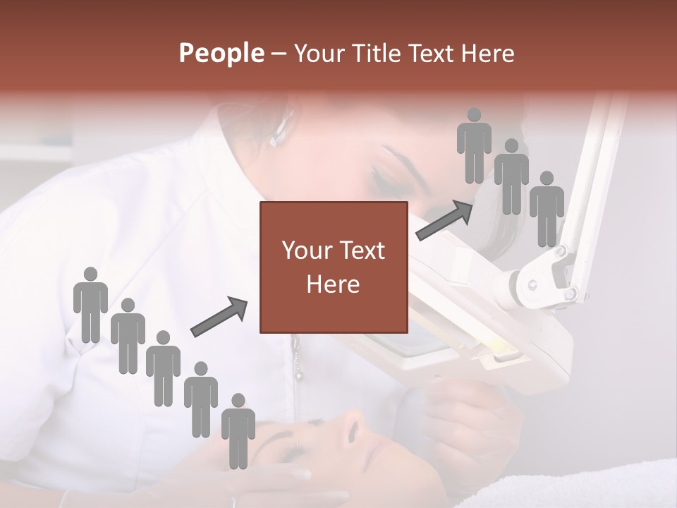 Skin Treatment In A Beauty Salon PowerPoint Template