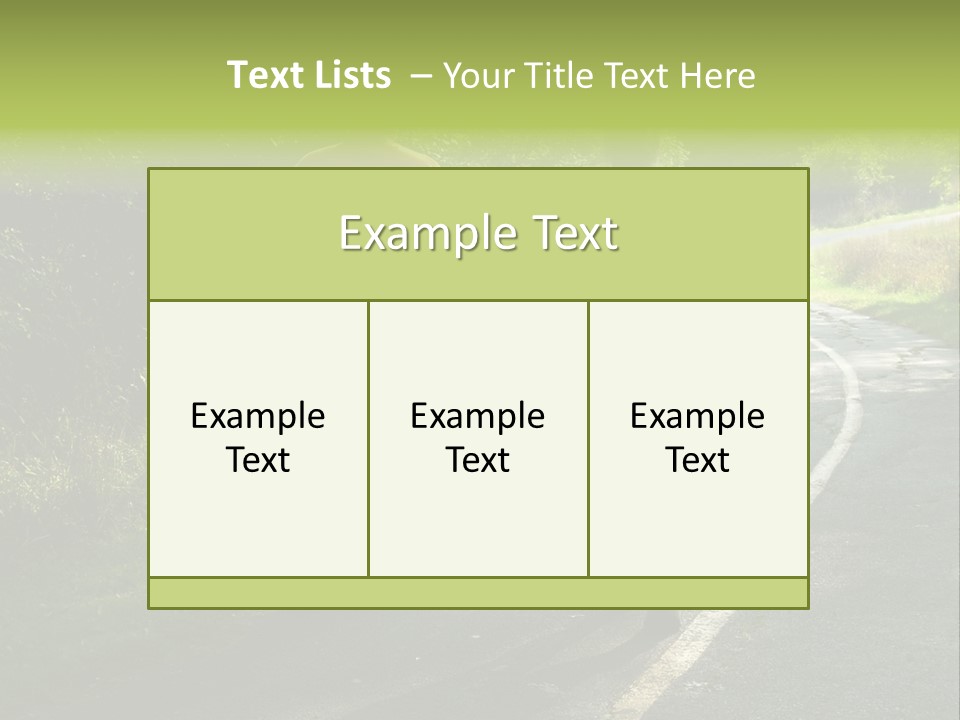 Large People Walking On Trail PowerPoint Template