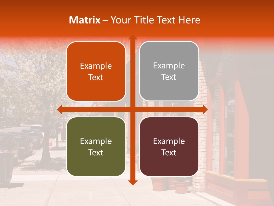 Main Street PowerPoint Template