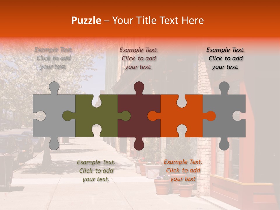 Main Street PowerPoint Template