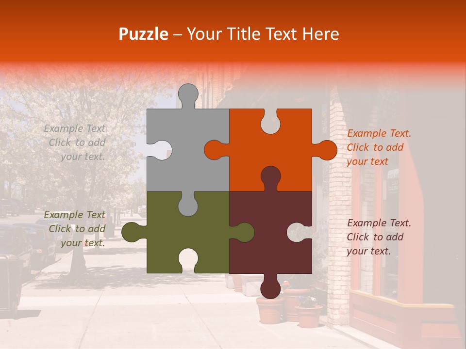 Main Street PowerPoint Template
