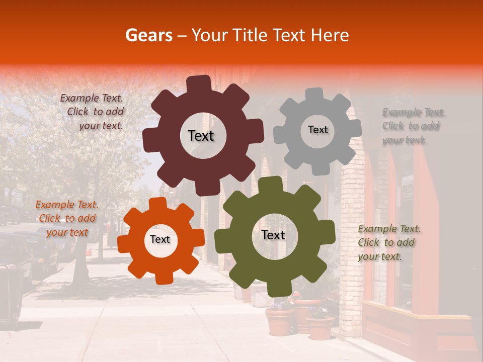 Main Street PowerPoint Template