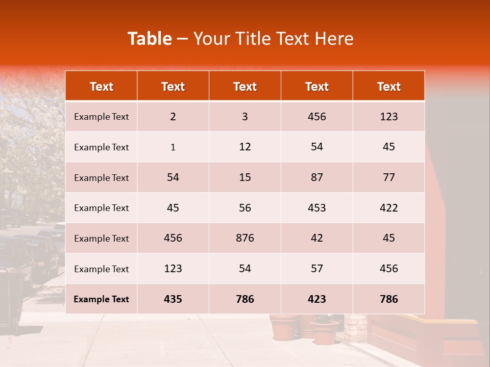 Main Street PowerPoint Template