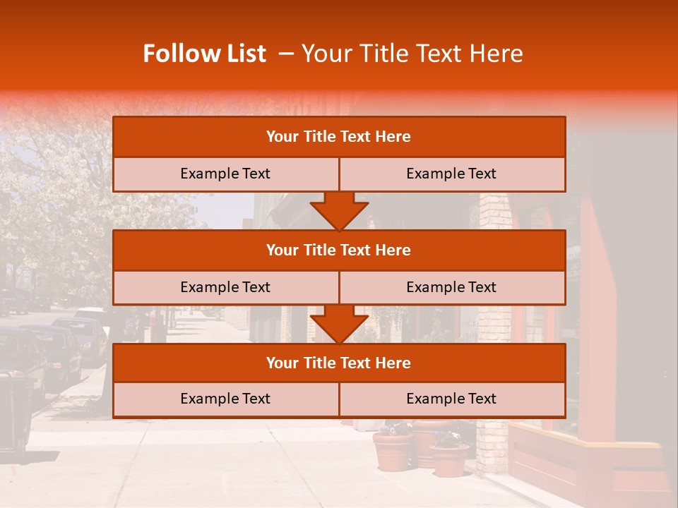 Main Street PowerPoint Template