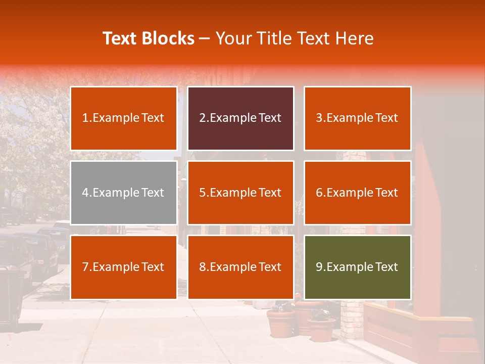 Main Street PowerPoint Template