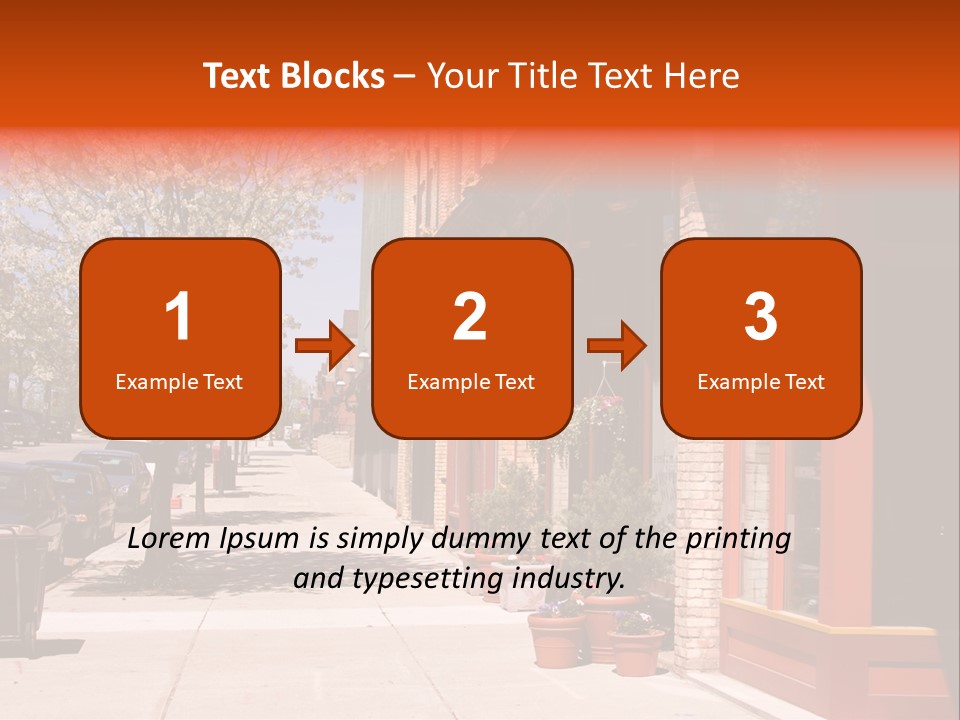 Main Street PowerPoint Template