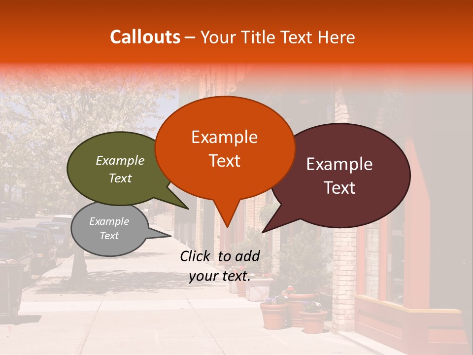 Main Street PowerPoint Template
