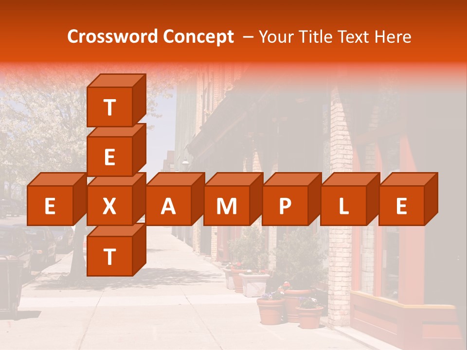 Main Street PowerPoint Template