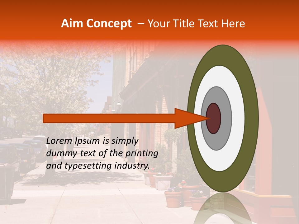 Main Street PowerPoint Template