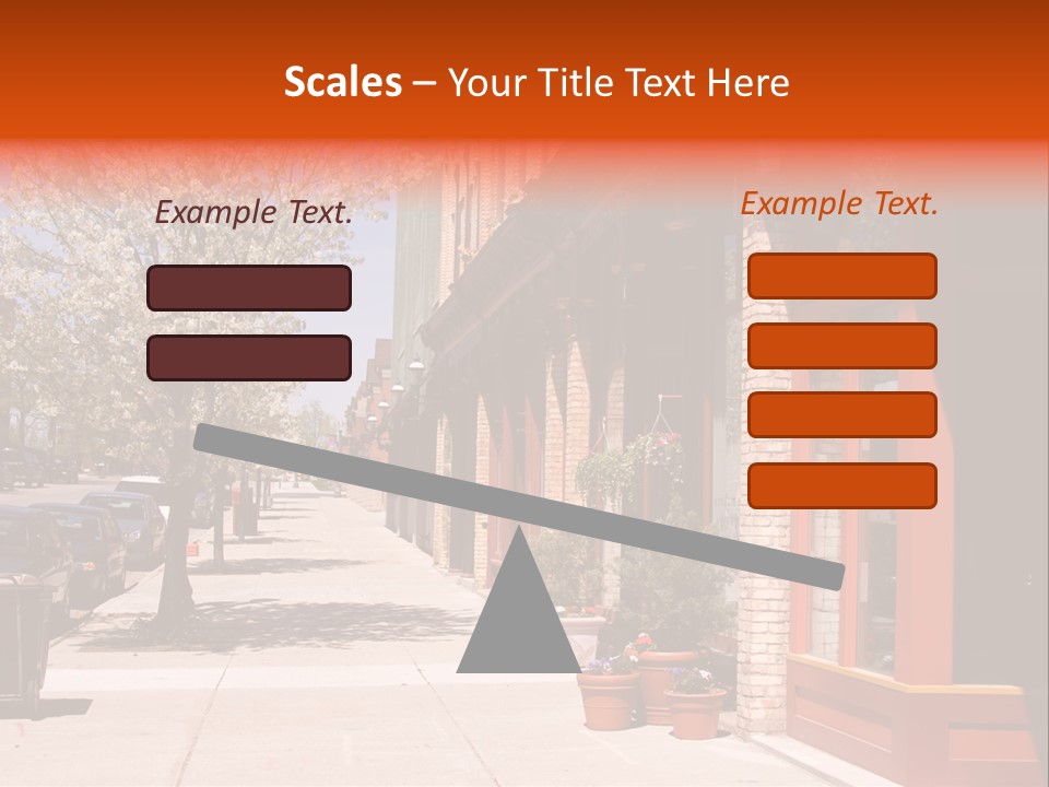 Main Street PowerPoint Template
