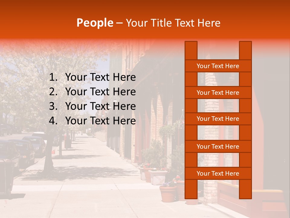 Main Street PowerPoint Template